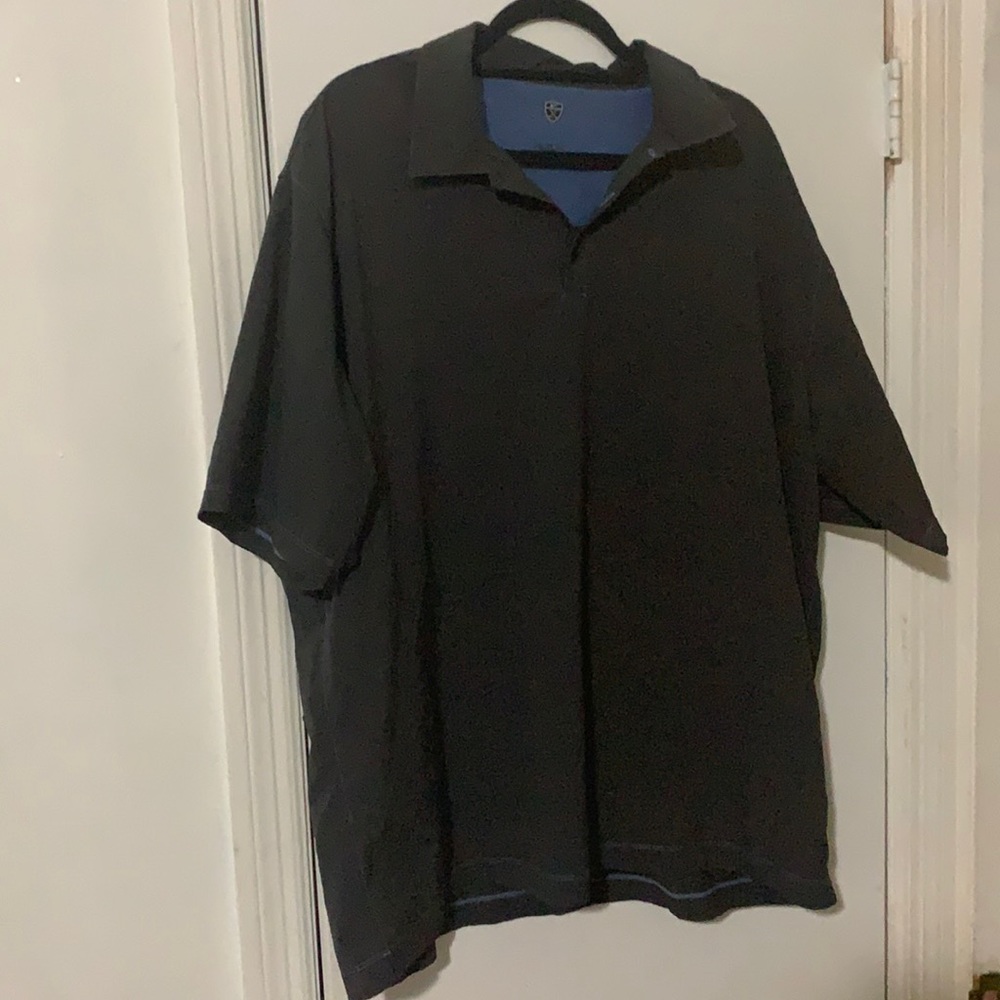 Nike Golf XXL Charcoal/Blue Polo